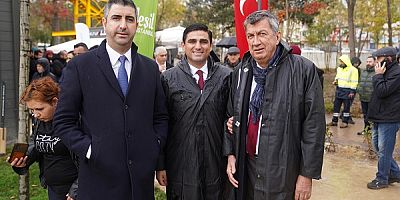 Bülent Akköse Atatürk Fidanlığının açılış törenine katıldı
