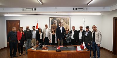 Sivas Konfederasyonu'ndan Başkan Gökhan Yüksel'e Ziyaret