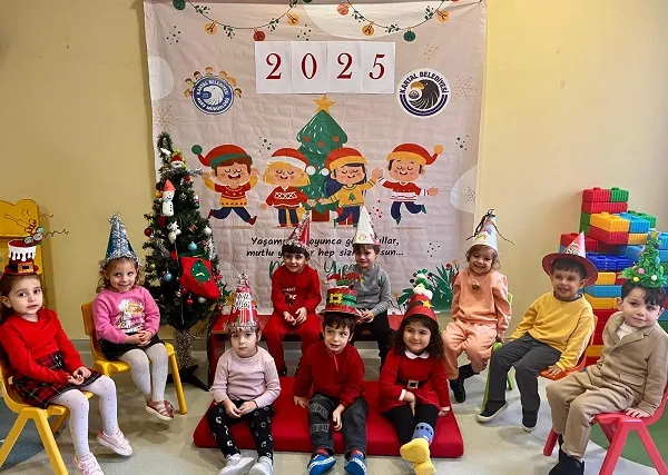 Kartal Belediyesi Kreşlerinde Yeni Yıl Coşkusu