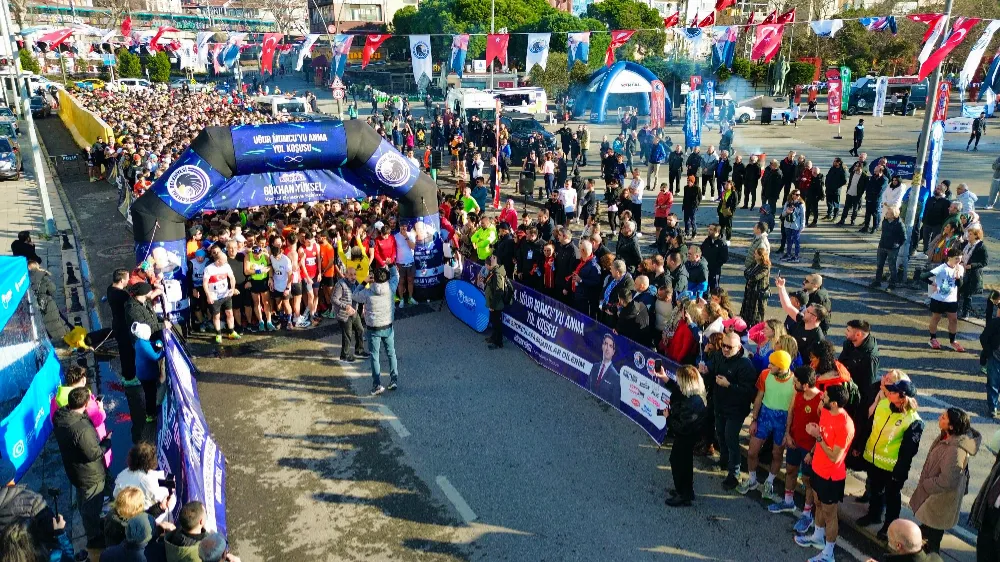 14. UĞUR MUMCU YOL KOŞUSU YOĞUN İLGİ GÖRDÜ 