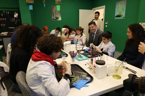 Atölyelerde Eğitim Gören Öğrencilere Ziyaret 