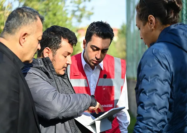 BAŞKAN BİNGÖL, ÇALIŞMALARI YERİNDE İNCELEDİ