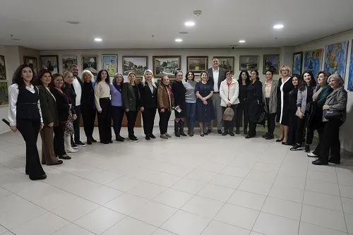 Gönülden Esintiler 2 Karma Resim Sergisinin Açılışı Gerçekleştirildi