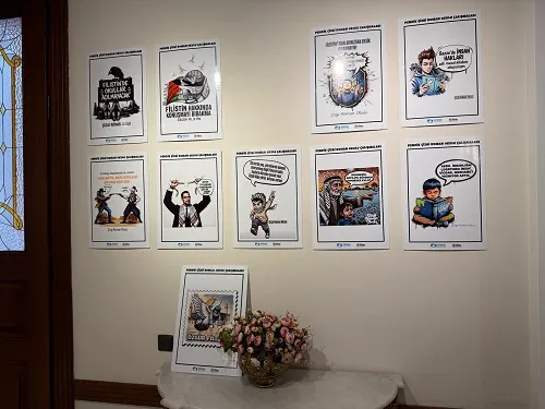 Çizgi Roman Okulu Sergisi Açıldı