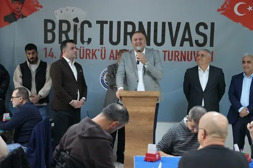 14. Atatürk’ü Anma Briç Turnuvası Sporcuları Bir Araya Getirdi