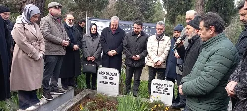 ARİF DAĞLAR VEFATININ 5. YILINDA DUALARLA ANILDI