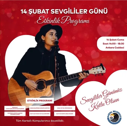 Sevgililer Gününe Özel Kutlama 