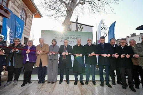 İMRAHOR CAMİSİ YENİDEN İBADETE AÇILDI