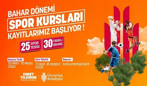 SPOR KURSLARI İÇİN KAYITLAR BAŞLADI