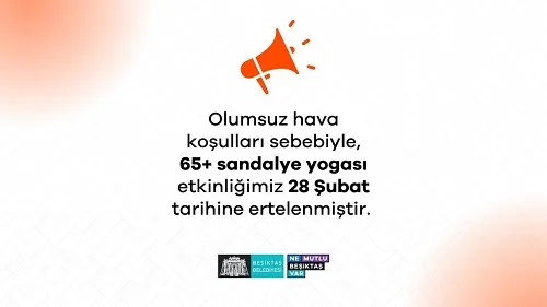 Olumsuz Hava Şartlarından Dolayı Ertelendi 