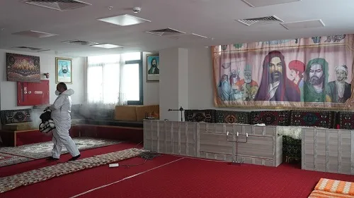 Maltepe’deki İbadethaneler Dezenfekte Ediliyor