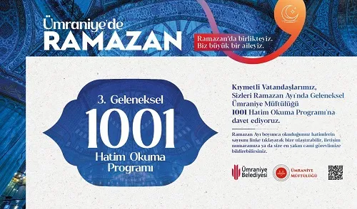 3. GELENEKSEL 1001 HATİM OKUMA PROGRAMI BAŞLIYOR