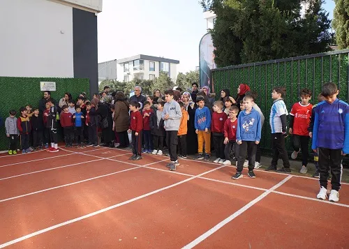 Öğrenciler Büyük  Azimle Yarıştı