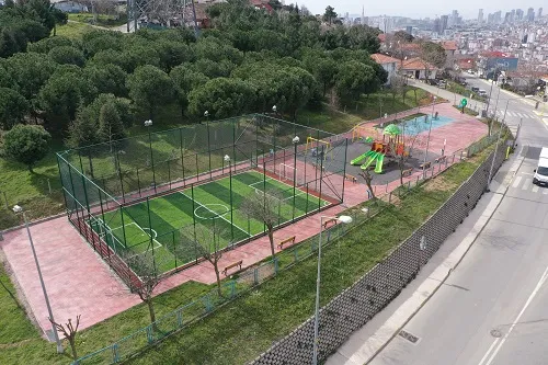 Çınardere Kayalı Tepe Parkı Yenilendi