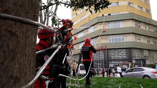 Maltepe Belediyesi’nde Afet Tatbikatı