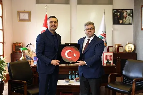 İSTAÇ A.Ş. Genel Müdürü Fatih Uğur Ve Heyeti Başkan Kabadayı