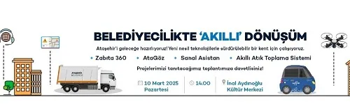 BELEDİYECİLİKTE ‘AKILLI’ DÖNÜŞÜM