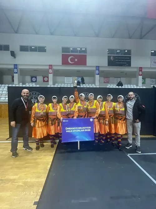 HALK OYUNLARI TAKIMI, İSTANBUL ŞAMPİYONASI’NDA 3. OLDU