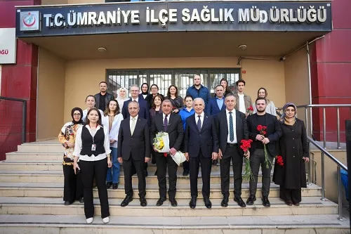 İSMET YILDIRIM’DAN SAĞLIK ÇALIŞANLARINA ANLAMLI ZİYARET