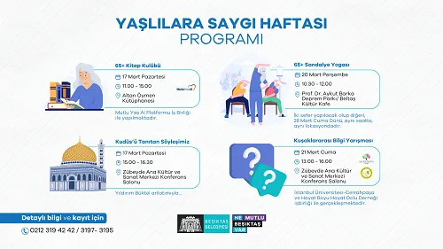 Yaşlılara Saygı Haftası Programı
