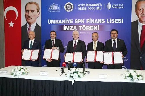 TÜRKİYE’NİN İLK FİNANS LİSESİ İÇİN İMZALAR ATILDI