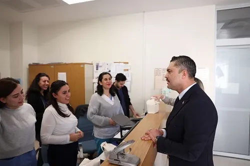 14 Mart Tıp Bayramı’nda Sağlık Çalışanlarına Anlamlı Ziyaret