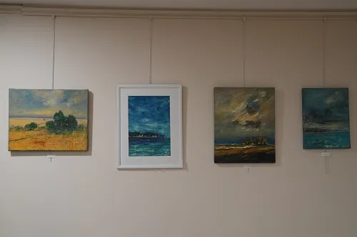 Kartal’da Ali Naki İlhan’ın “Yol Hikâyeleri” İsimli Resim Sergisinin Açılışı Yapıldı