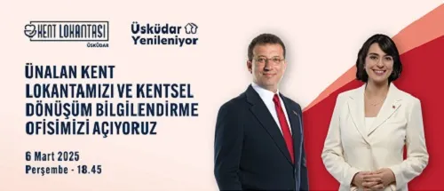 YENİ KENT LOKANTASI VE KENTSEL DÖNÜŞÜM BİLGİLENDİRME OFİSİNİ AÇIYOR