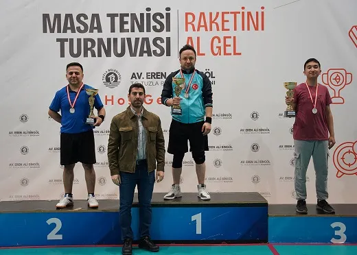 Masa Tenisi Turnuvası Sonuçları Belli Oldu